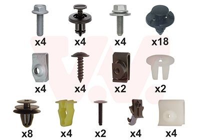 VAN WEZEL Mounting Kit, bumper Article number: 3388794 cheaply