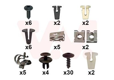 VAN WEZEL Mounting Kit, bumper Article number: 4946794 cheaply