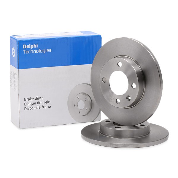 DELPHI Brake disc Article number: BG2116 cheaply