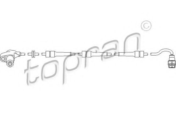 TOPRAN ABS sensor Article number: 721 602 cheaply