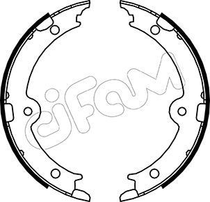 CIFAM Handbrake shoes Article number: 153-449 cheaply