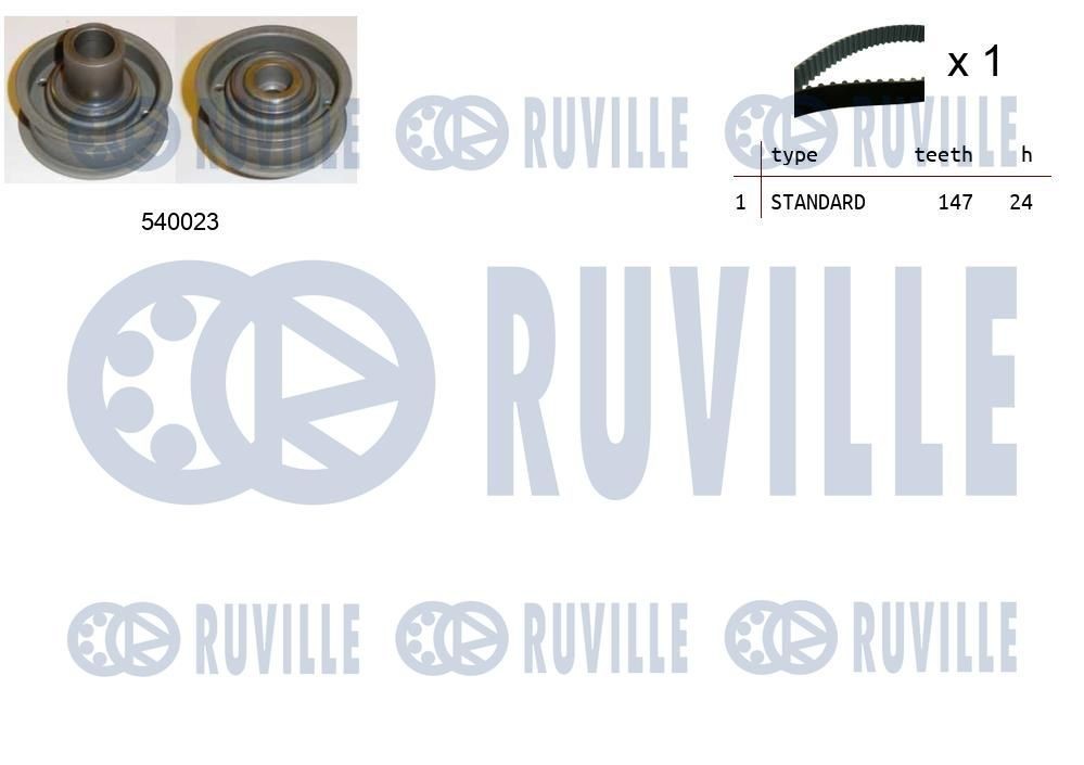 RUVILLE Tensioner Lever, v-ribbed belt Article number: 57614 cheaply