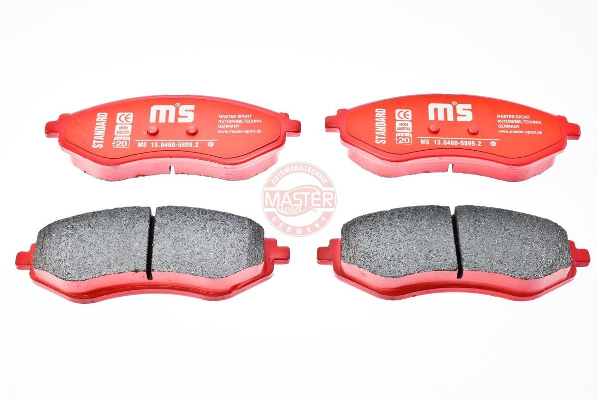 MASTER-SPORT Brake pad set Article number: 13046058992-SET-MS cheaply