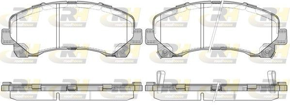 ROADHOUSE Brake pad set Article number: 21407.00 cheaply