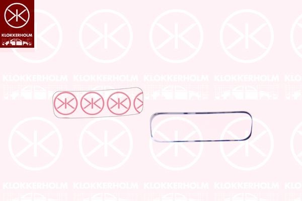 KLOKKERHOLM Vidro de espelho, espelho retrovisor exterior Número de artigo: 30801069 baixo custo