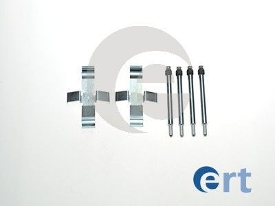 ERT 420069 Priedų komplektas, diskinių stabdžių trinkelės 80 1.6 85 AG benzinas 1978