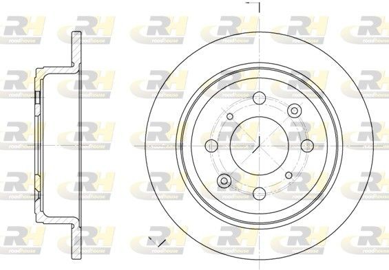 ROADHOUSE Brake disc Article number: 6083.00 cheaply