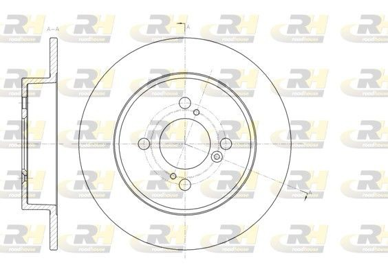 ROADHOUSE Brake disc Article number: 61483.00 cheaply