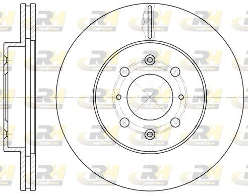 ROADHOUSE Brake disc Article number: 6224.10 cheaply