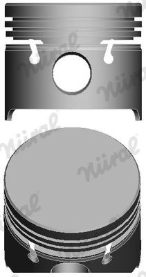 NÜRAL Piston Article number: 87-333400-00 cheaply