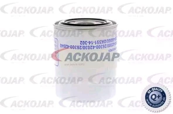 ACKOJA Oil filter Article number: A53-0502 cheaply