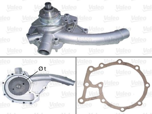 VALEO Water pump Article number: 506639 cheaply