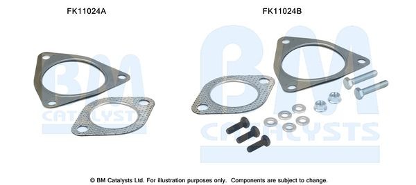 BM CATALYSTS Mounting Kit, soot filter Article number: FK11024 cheaply