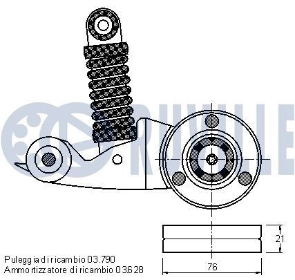 RUVILLE Water pump Article number: 65920 cheaply