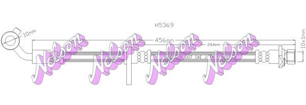 KAWE Brake hose Article number: H5369 cheaply