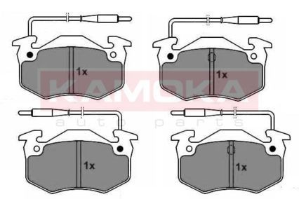 KAMOKA Brake pad set Article number: JQ101856 cheaply