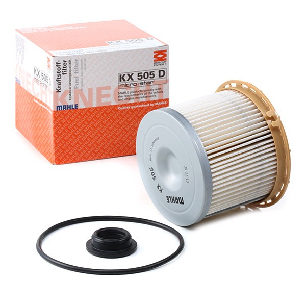 MAHLE ORIGINAL Fuel filter Article number: KX 505D cheaply