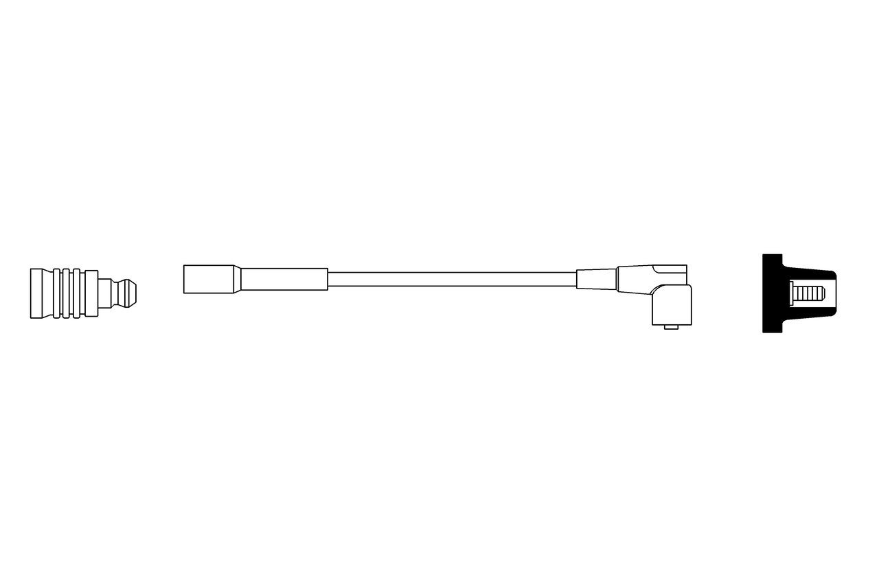BOSCH Ignition lead Article number: 0 986 356 163 cheaply
