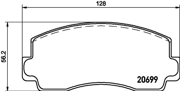MINTEX Brake pad set Article number: MDB1248 cheaply
