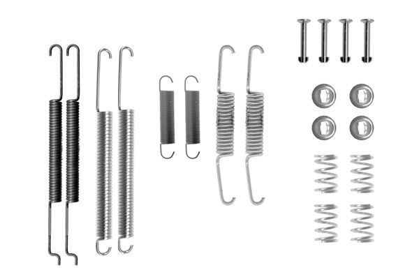 BOSCH 1 987 475 242 Lisakomplekt, Piduriklotsid PASSAT 1.9 TDI 101 HP Diisel 2001