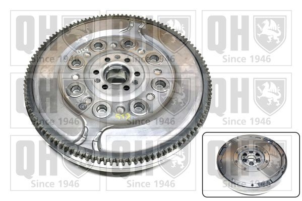 QUINTON HAZELL QDF175 Kahemassiline hooratas FOCUS 1.6 TDCi 109 HP Diisel 2007