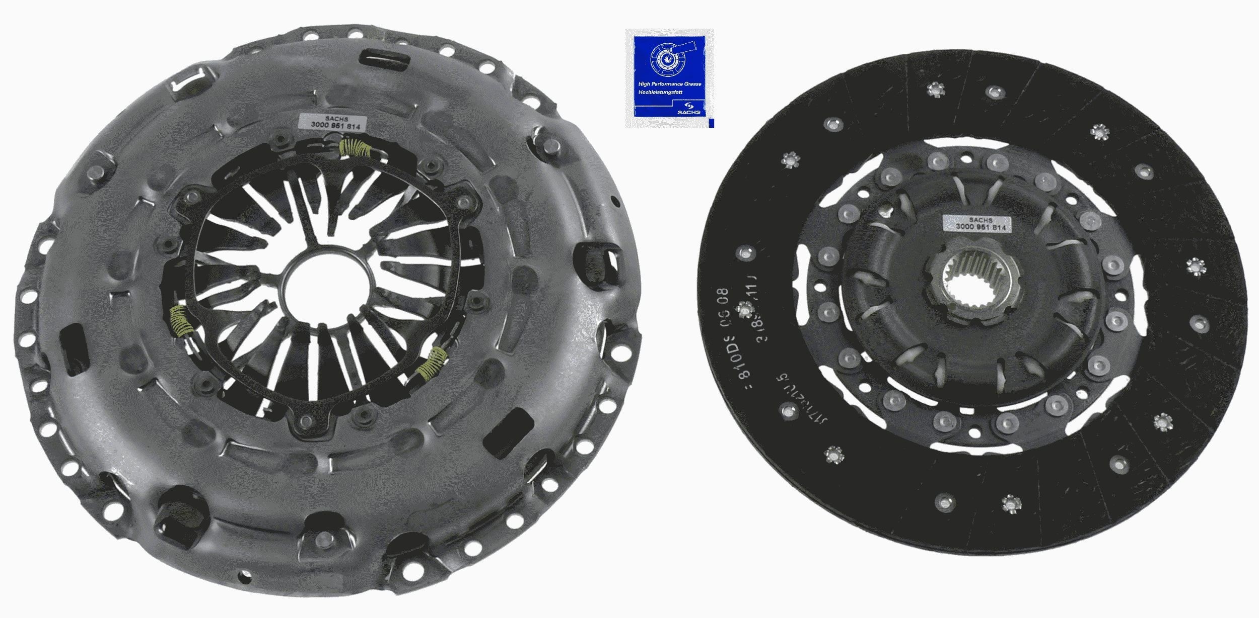 SACHS Clutch kit Article number: 3000 951 814 cheaply