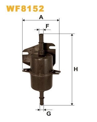 WIX FILTERS Fuel filter Article number: WF8152 cheaply