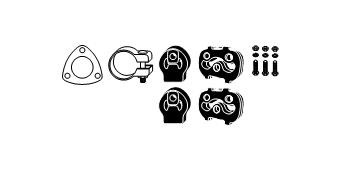 VEGAZ Exhaust mounting kit Article number: OA-220 cheaply