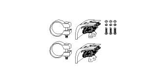 VEGAZ Exhaust mounting kit Article number: RA-173 cheaply