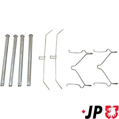 JP GROUP 1163650310 Lisakomplekt, ketaspiduriklotsid CADDY 1.9 D 64 HP Diisel 2000