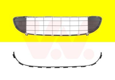 VAN WEZEL Bumper grill Article number: 4060590 cheaply
