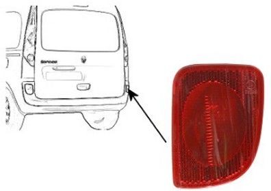 VAN WEZEL Rear Fog Light Article number: 4312940 cheaply