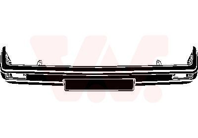 VAN WEZEL Bumper Article number: 5812578 cheaply