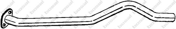 BOSAL Exhaust Pipe Article number: 834-013 cheaply