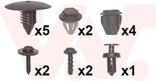 VAN WEZEL Mounting Kit, mud guard Article number: 4371796 cheaply