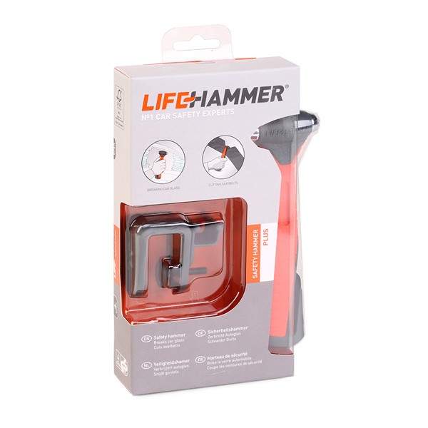 LifeHammer Window breaker Article number: HPNO1QCSBL cheaply