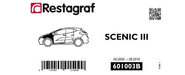 RESTAGRAF Holding Clip Set, body Article number: 601003B cheaply