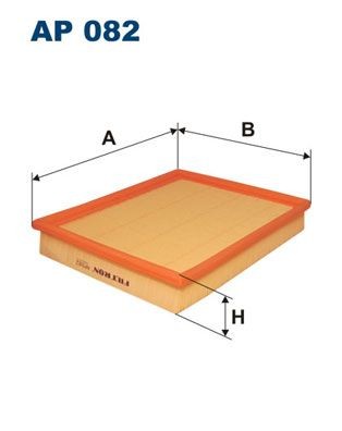 FILTRON Air filter Article number: AP 082 cheaply