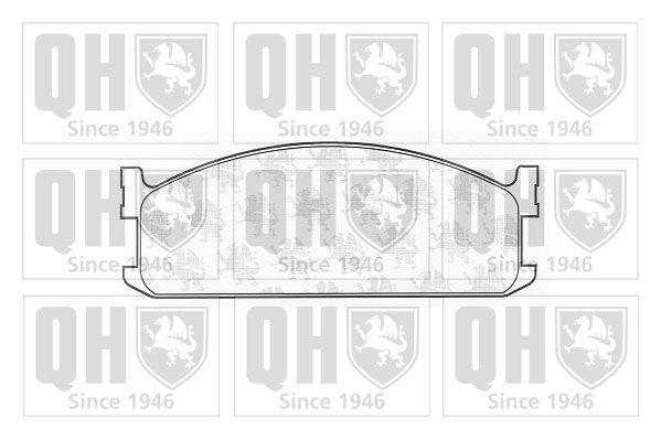 QUINTON HAZELL Brake pad set Article number: BP373 cheaply