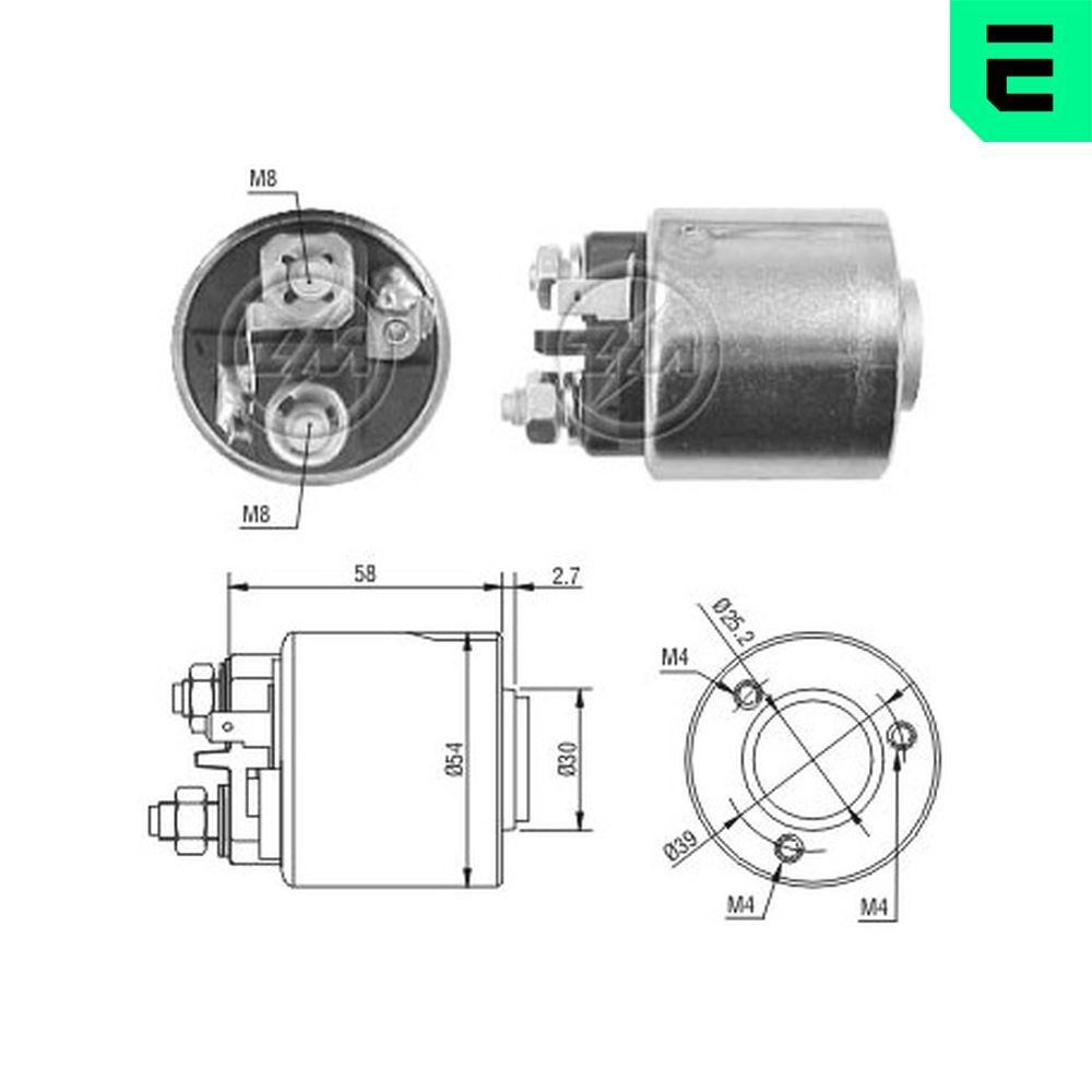ERA Starter solenoid Article number: ZM1491 cheaply