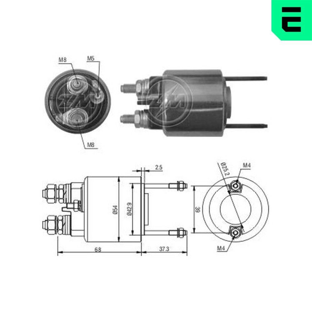 ERA Starter solenoid Article number: ZM1596 cheaply