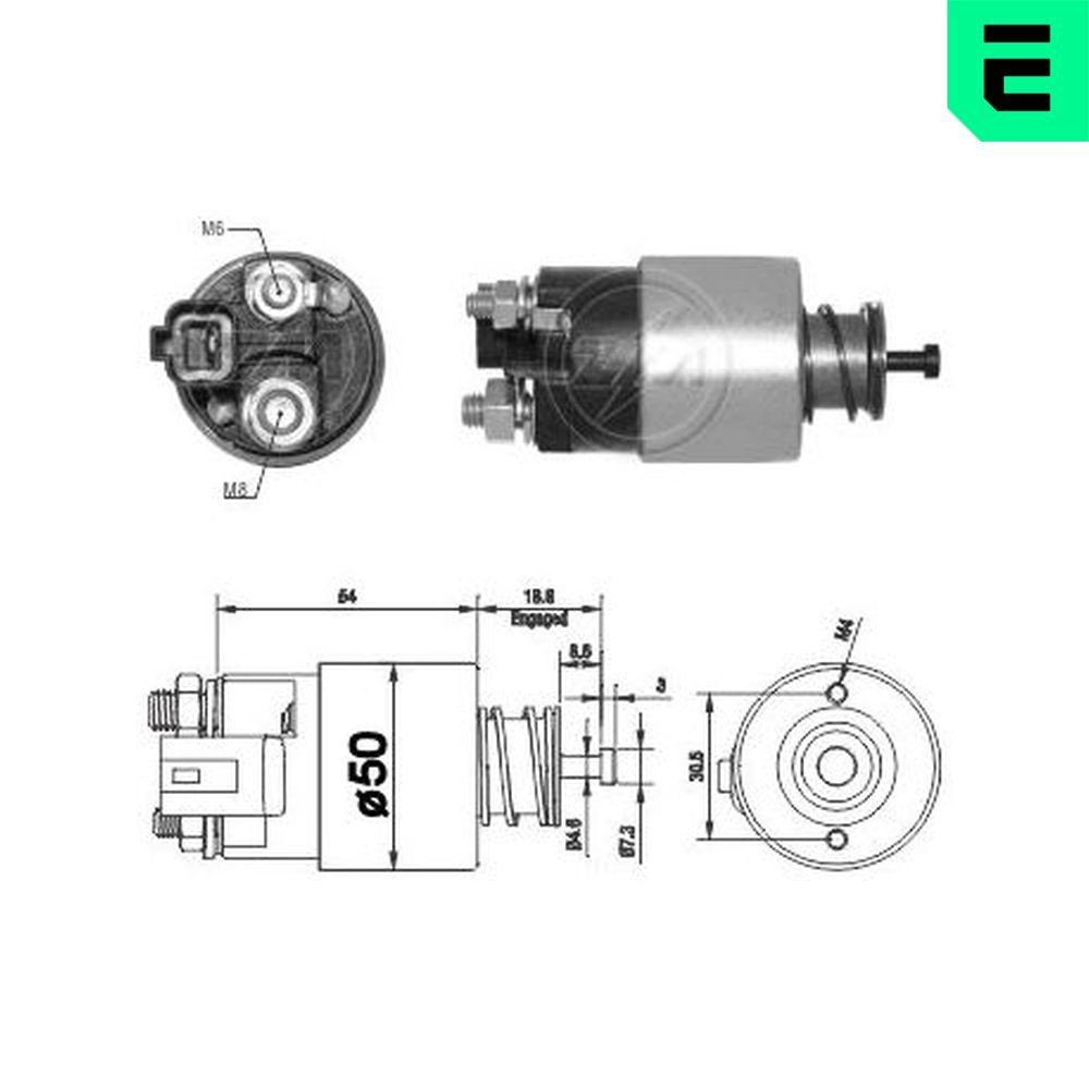 ERA Starter solenoid Article number: ZM2995 cheaply