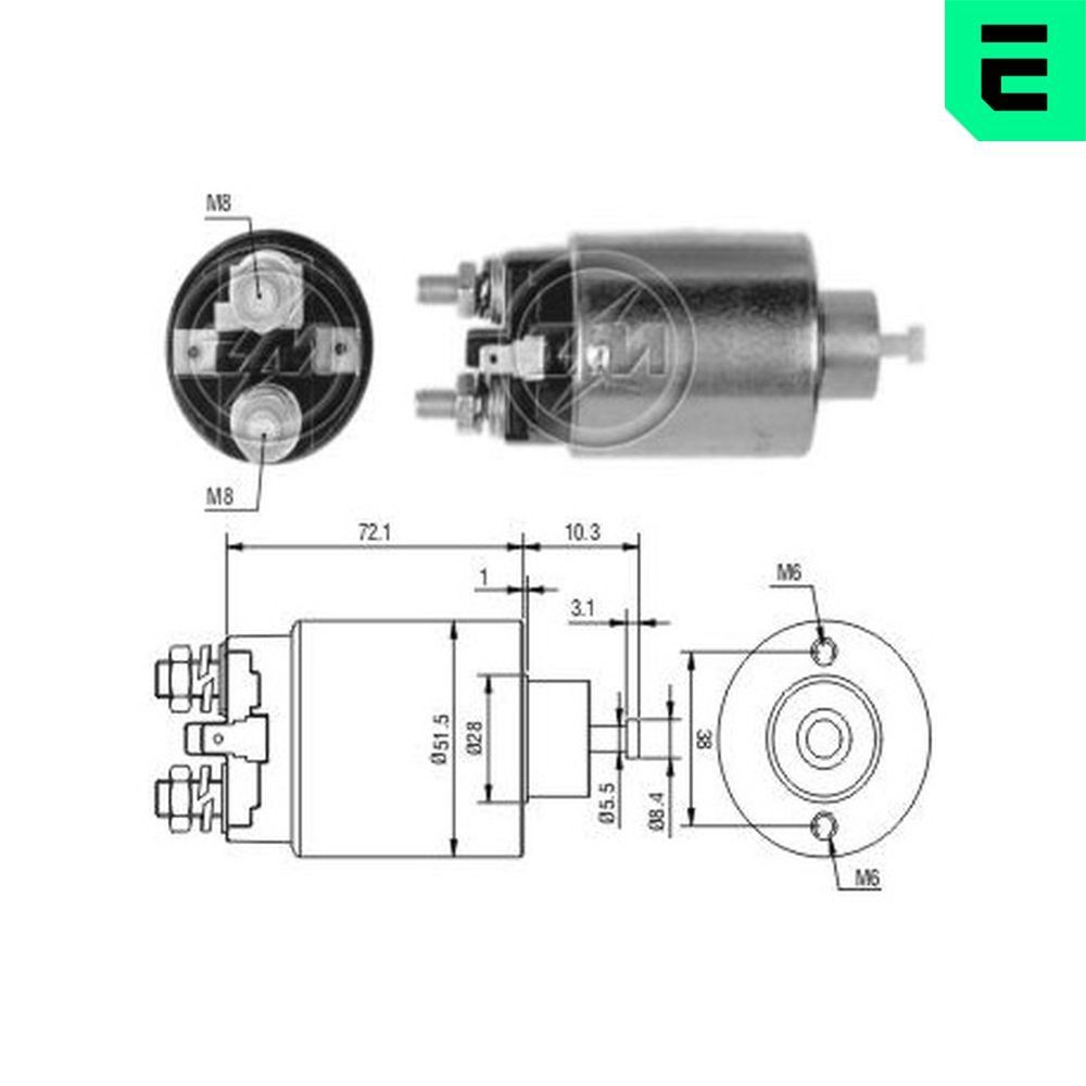 ERA Starter solenoid Article number: ZM699 cheaply