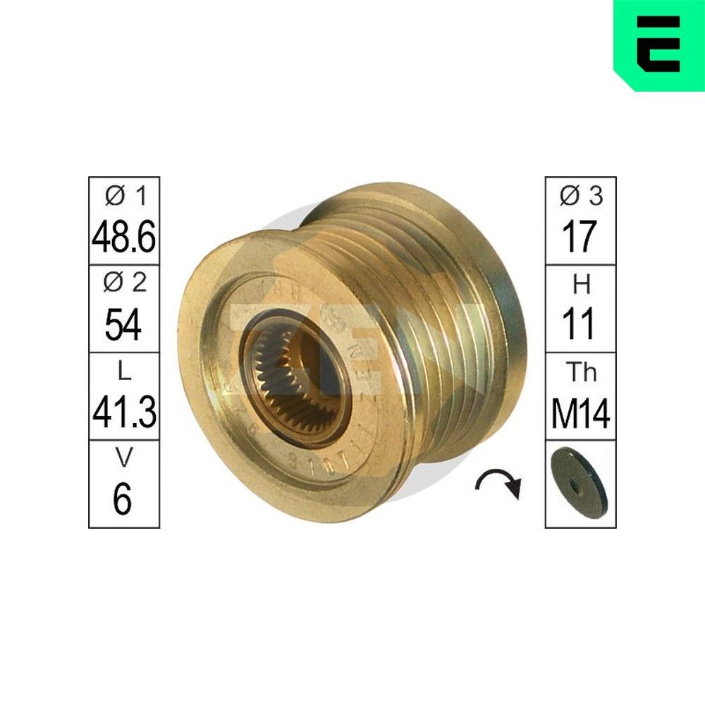 ERA Alternator Freewheel Clutch Article number: ZN5526 cheaply