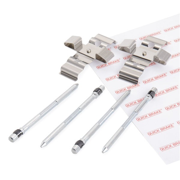 QUICK BRAKE 109-1848 Lisakomplekt, ketaspiduriklotsid 500 / 595 / 695 1.4 (312.AXF1A, 312.AXF11, 312.AXD1A) 140 HP Bensiin