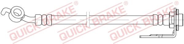 QUICK BRAKE Brake hose Article number: 58.863 cheaply