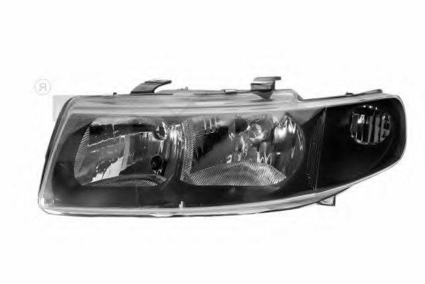 TYC Headlight Article number: 20-5804001 cheaply