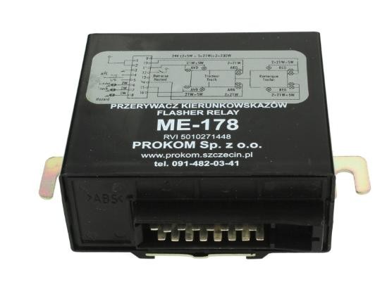 PROKOM Hazard Lights Relay Article number: ME-178 cheaply