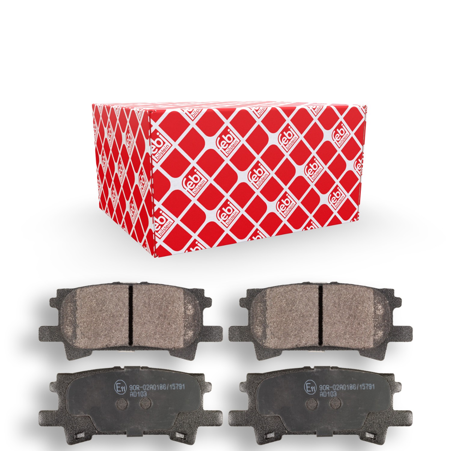 FEBI BILSTEIN Brake pad set Article number: 116334 cheaply