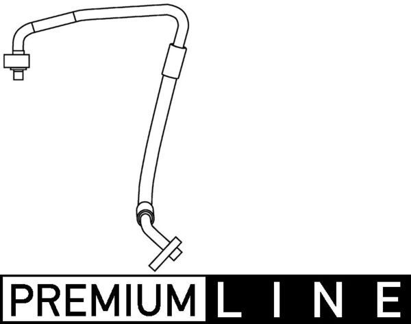 MAHLE ORIGINAL High Pressure Line, air conditioning Article number: AP 84 000P cheaply